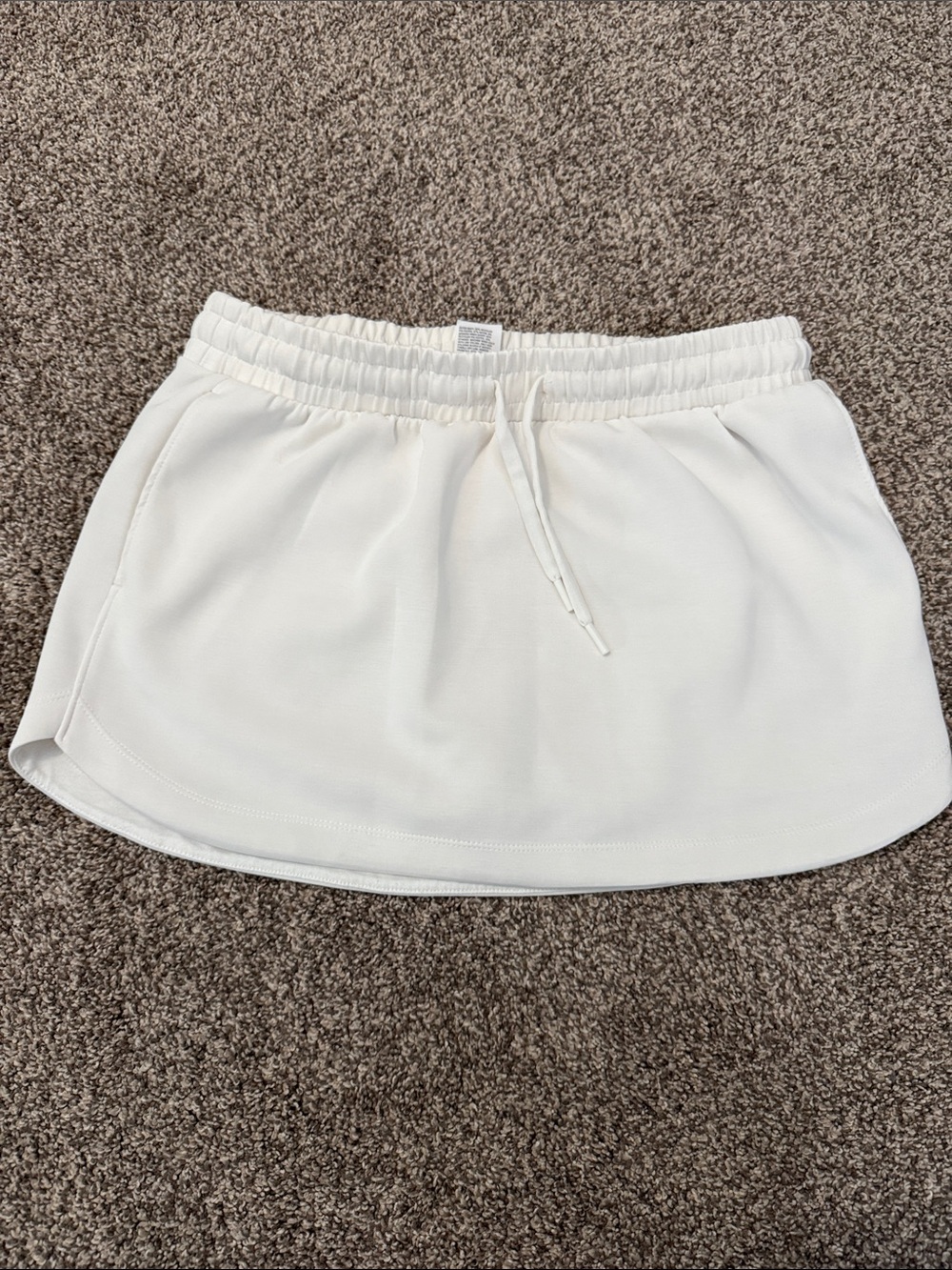 all in motion Women’s White Drawstring Mini Skirt